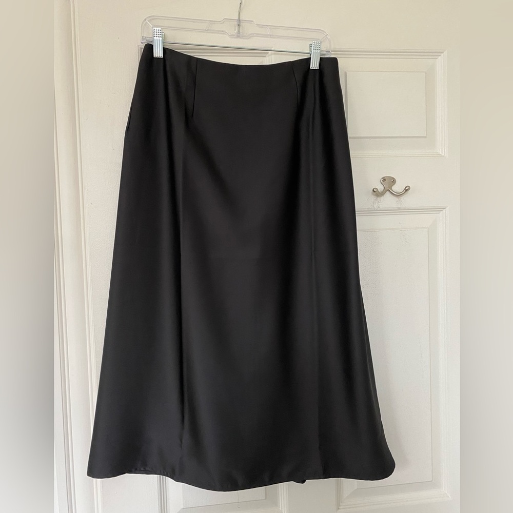 Calvin Klein Silk Midi Skirt